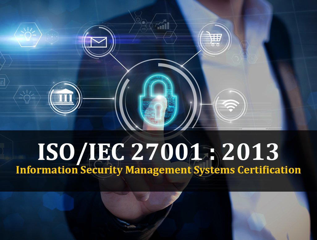 ISO 27001:2013 Information Security Management System.